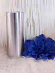 20 Oz Skinny Tumbler with Sliding Lid and Straw